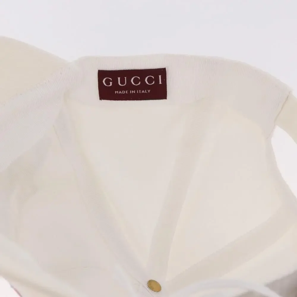 Gucci Cotton Cap S White